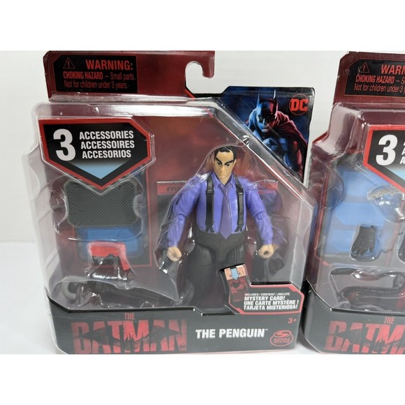 Spin Master DC The Batman - Selina Kyle and The Penguin 4" Action Figure - Picture 3 of 12